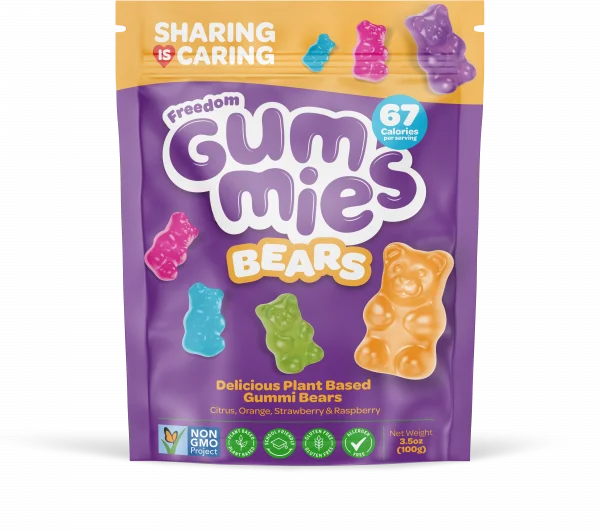 Freedom Gummies Bears — Top 14 allergen-free gummy bears