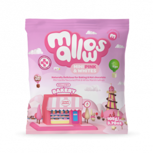 Classic 105g Mini Pink & White Vanilla-Vegan & Top 14 Allergy Free 28/01/2025