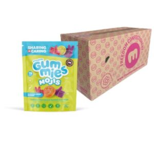 Freedom Gummies – Moji’s Case 170g x10 – Plant Based, Top 14 Allergy Free, Halal Certified, Kosher Suitable