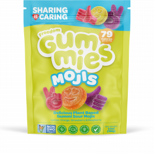 Freedom Gummies - Moji’s - Plant Based, Top 14 Allergy Free, Halal Certified, Kosher Suitable
