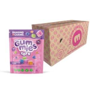 Freedom Gummies Tots Case 170g x10 – Top 14 Allergy Free-From, Halal Certified, Kosher & PKU Suitable