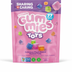 Freedom Gummies Tots - 9 Allergy Free-From, Halal Certified, Kosher & PKU Suitable