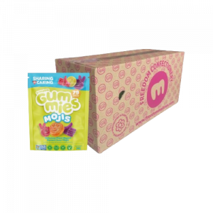 Freedom Gummies – Moji’s Case 170g x10 – Plant Based, Top 14 Allergy Free, Halal Certified, Kosher Suitable