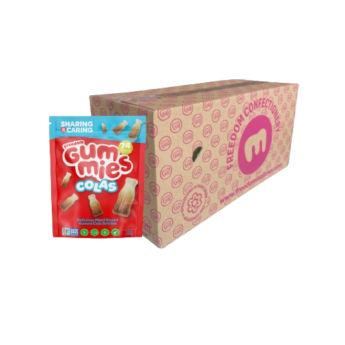 Freedom Gummies Colas Case x10 – Top 14 Allergy Free-From, Halal Certified, Kosher & PKU Suitable