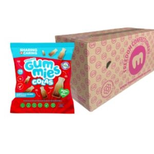 Freedom Gummies Colas Case x10 100g – Top 14 Allergy Free-From, Halal Certified, Kosher & PKU Suitable
