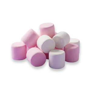 Biggie Minis Vanilla Pink & White Marshmallows 1kg Bags