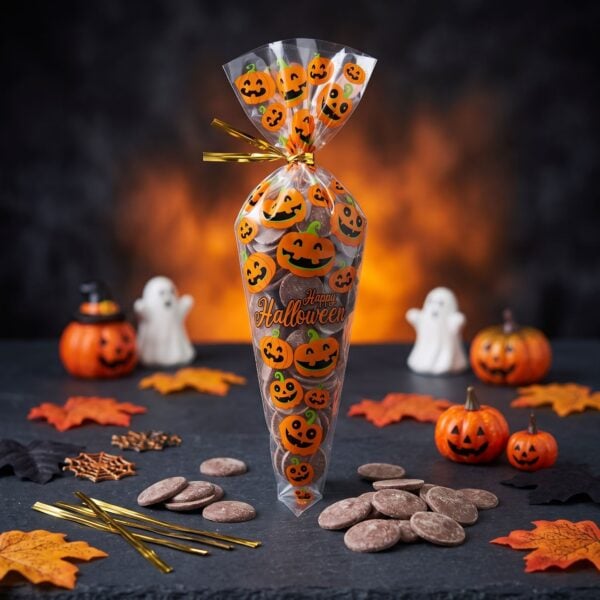 Halloween nibs cone